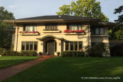 Prairie Architecture - -  Phillip McQuillan House , 26 Kenwood Parkway, St Paul, MN, Ellerbe & Round, 1914