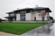 Prairie architecture at 27 Monmouth Drive, Deal, New Jersey
