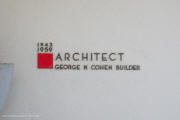 FLW Architect Tile - Guggenheim Museum, New York