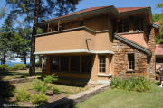 Graycliff Estate, Isabelle and Darwin Martin Summer Home, 6472 Old Lakeshore Rd, Derby, NY - Frank Lloyd Wright - 1926-31 