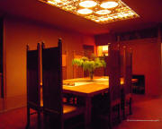 Frank Lloyd Wright Home & Studio Dining Room