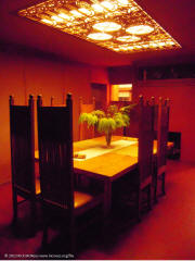 Frank Lloyd Wright Home & Studio Dining Room