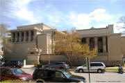 Frank Lloyd Wright Oak Park Unity Temple West View