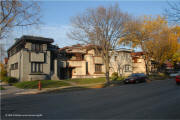Frank Lloyd Wright architecture in Milwaukee - American System Built Homes at 2720-22 to 2732-34 West Burnham Street on Rick's mcnees.org/flw WrightSite