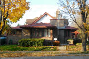 Frank Lloyd Wright architecture - American System Built Home Model C3 - 1835 South Layton Blvd., Milwaukee on Rick's McNees.org/flw WrightSite