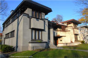 Frank Lloyd Wright architecture in Milwaukee - American System Built Model Flat C - 2732-34 W. Burnham St. on Rick's McNees.org/flw WrightSite