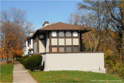 Frank Lloyd Wright Architecture in Racine, IL - Thomas Hardy House at 1319 South Main Street on Rick's McNees.org/flw WrightSite