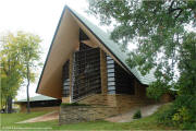 Frank Lloyd Wright Architecture - Unitarian Meeting House in Madion, Wisconsin