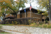 Prairie architecture in Kenosha, Wisc on Rick's McNees.org/flw WrightSite