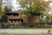 Prairie Architecture in Kenosha, WI - Isermann House by Russell Barr Williamson - 1923