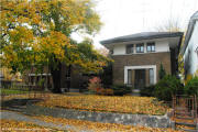 Prairie architecture in Kenosha, WI - Iserman House at 6416 7th on Rick's McNees.org/flw WrightSite