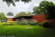 Prairie architecture in Lake Geneva, WI - Lake Geneva public library