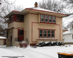 Prairie architecture in Wauwatosa, WI - Straus House, 7123 W Aetna Ct