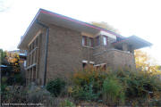 Prairie architecture in Shorewood, WI - Stein House at 3965 No Harcourt Place on Rick's McNees.org/flw WrightSite