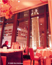 Water Tower Place and Water Tower Park from NoMi