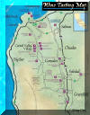 Monterey Wine Tasting Map
