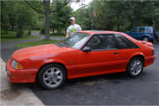 Johnny Mustang Cobra 93 Red