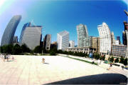 Chicago Millenium Park Skyline in the Bean on McNees.org