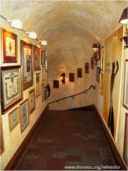 Angus Barn Wine Cellar Entrance