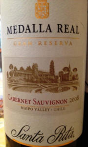 Medalla Real Maipo Valley Chile Gran Reserva Cabernet Sauvignon 2008