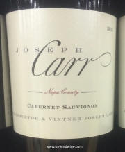Joseph Carr Napa Valley Cabernet Sauvignon 2011