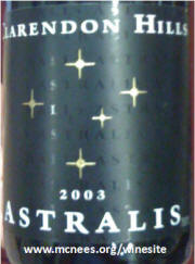 Clarendon Hills Astralis Shiraz 2003