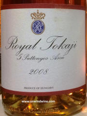 Royal Tokaji 5 Puttonyos 2008