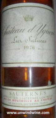 Chateau d'Yquem 1976