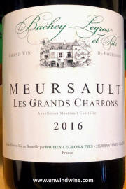 Bachey-Legros Les Grand Charrons Mersault 2016