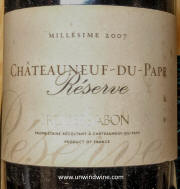 Roger Sabon Reserve CDP 2007