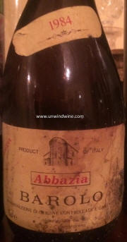 Abbazia Barolo 1984