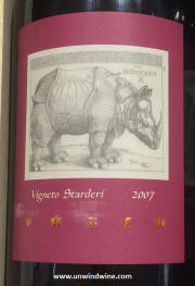 La Spineta Vigneto Starderi 2007