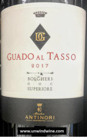 Antinori Guado Al Tasso Bolgheri 2017