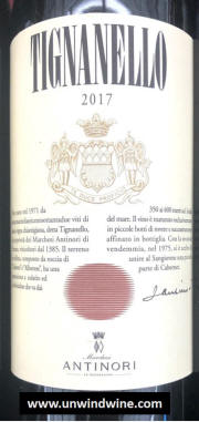 Antinori Tignanello 2017