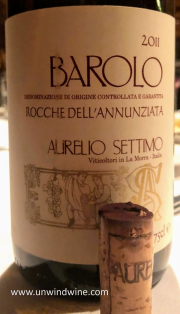 Aurelio Settimo Rocche Dell'Annunziata Barolo 2011