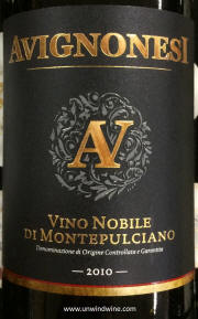 Avignonesi Vino Nobile di Montepulciano 2010