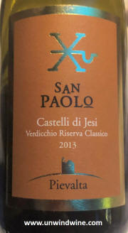 Barone Pizzini Verdicchio dei Castelli di Jesi Classico Riserva San Paolo Pievalta DOC 2013