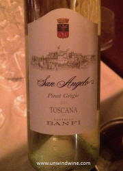 Castello Banfi San Angelo Pinot Grigio 2015