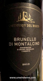 Castiglion Del Bosco Brunello di Montalcino 2013