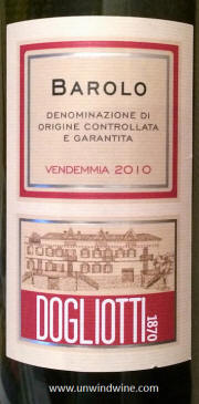 Dogliotti Barolo 2010