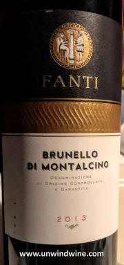 Fanti Brunello di Montalcino 2013