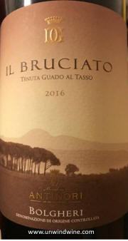 Tenuta Guado al Tasso (Antinori) Bolgheri Il Bruciato 2016