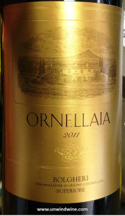 Ornellaia Bolgheri 2011