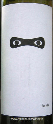 Jumilla Lamilla Red Table Wine 2003 Label 