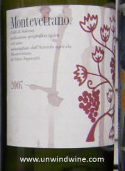 Azienda Agricola Montevetrano, Montevetrano Colli di Salerno IGT Red Wine Blend 2007 