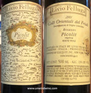 Livio Felluga Picolit Rosazzo del Friuli Riserva 2001