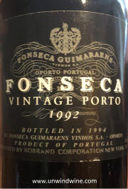 Fonseca Vintage Port 1992