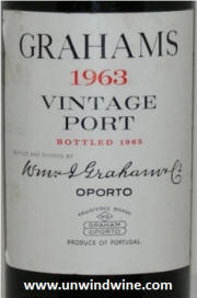 Graham's Vintage Porto 1963