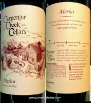 Carpenter Creek Cellars NV Merlot