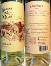 Carpenter Creek Cellars Chardonnel